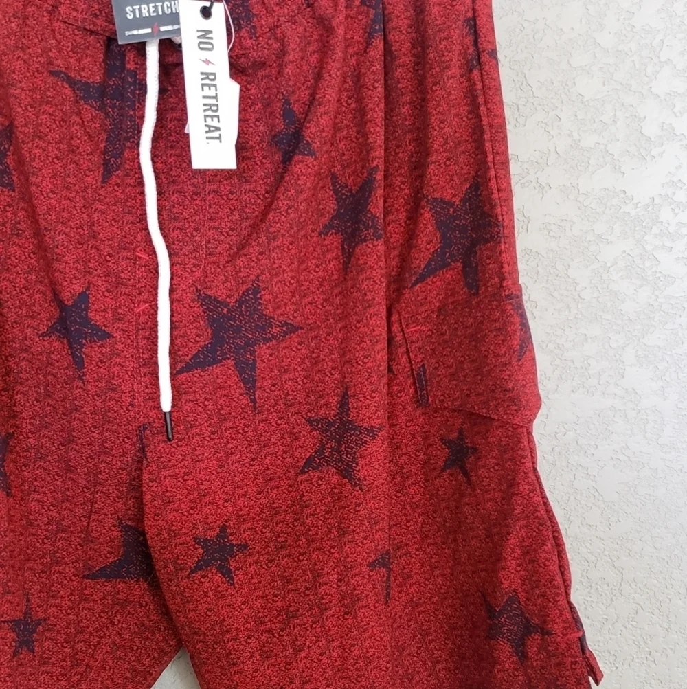 No Retreat swim trunks